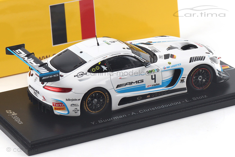 Mercedes-Benz AMG 24h Spa 2017 Stolz/Christodoulou/Buurman Spark 1:43 SB145 Mercedes-Benz AMG 24h Spa 2017 Stolz/Christodoulou/Buurman Spark 1:43 SB145