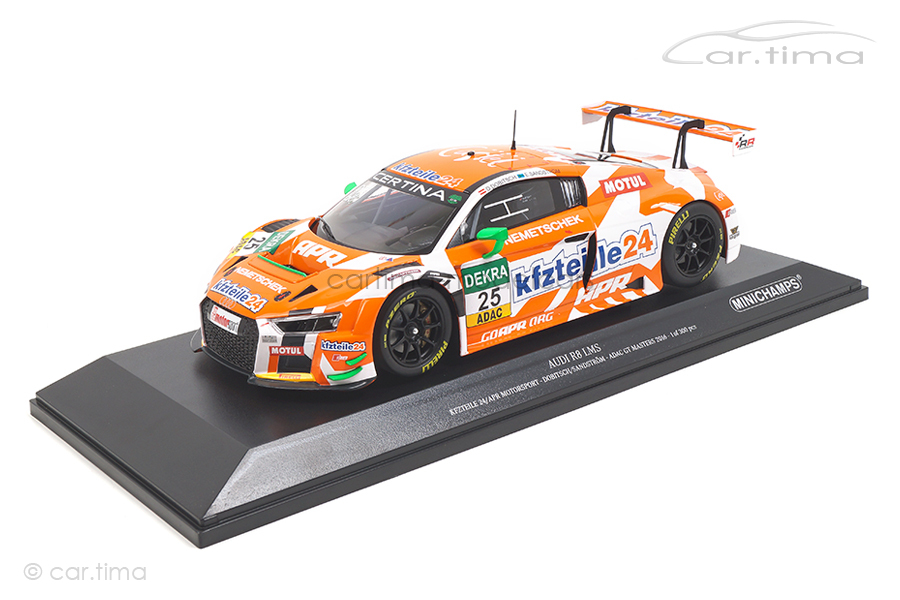 Audi R8 LMS ADAC GT Masters 2016 Dobitsch/Sandström Minichamps 1:18 155161125 Audi R8 LMS ADAC GT Masters 2016 Dobitsch/Sandström Minichamps 1:18 155161125