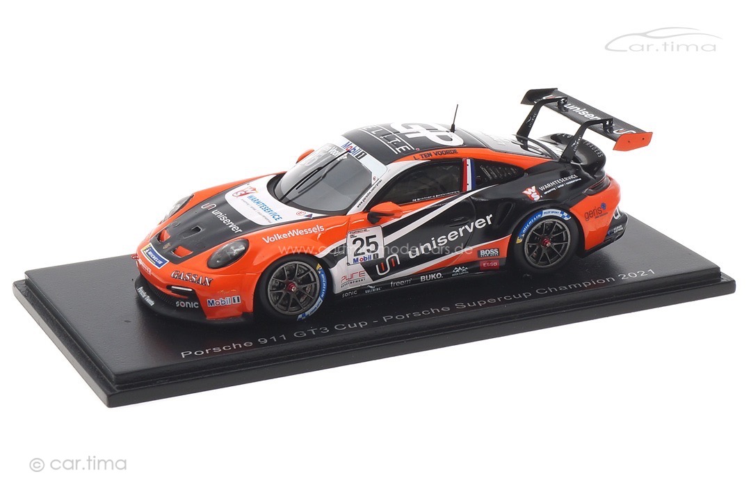 Porsche 911 GT3 Cup Champion Supercup 2022 Larry ten Voorde Spark 1:43 S8507
