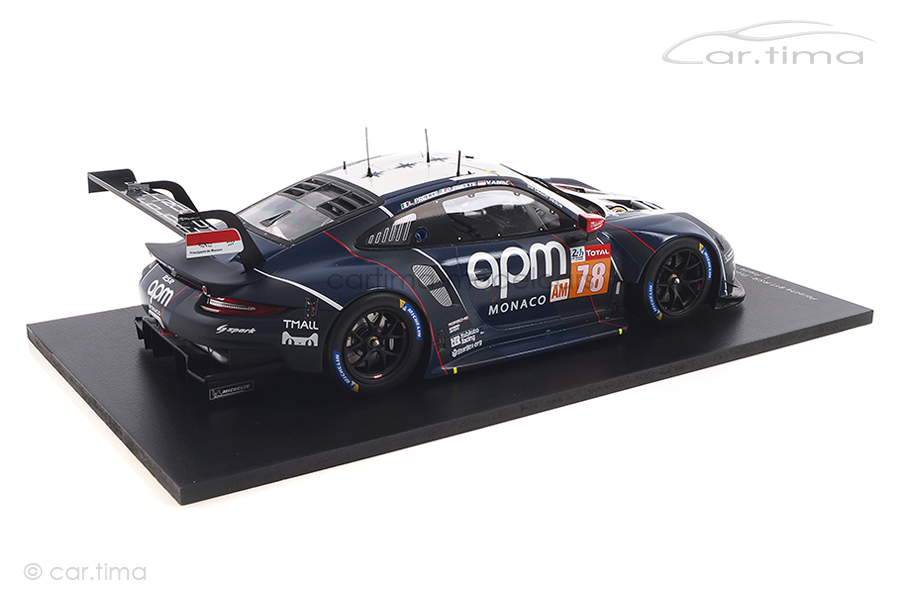 Porsche 911 RSR 24h Le Mans 2019 Abril/Prette/Prette Spark 1:18 18S441