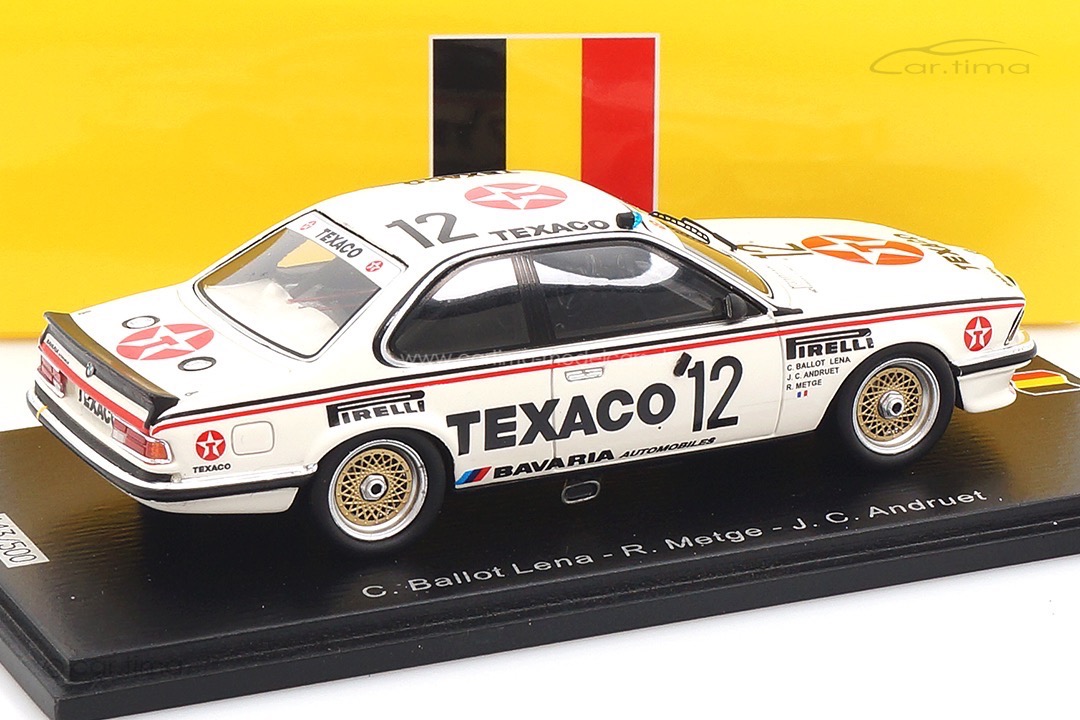 BMW 635 CSI 24h Spa 1985 Andruet/Ballot Lena/Metge Spark 1:43 SB661