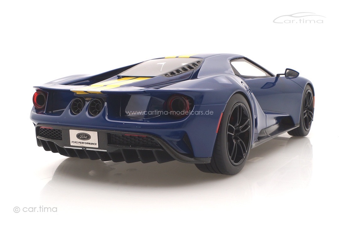 Ford GT Sunoco blue/yellow stripes TopSpeed 1:18 TS0305 Ford GT Sunoco blue/yellow stripes TopSpeed 1:18 TS0305
