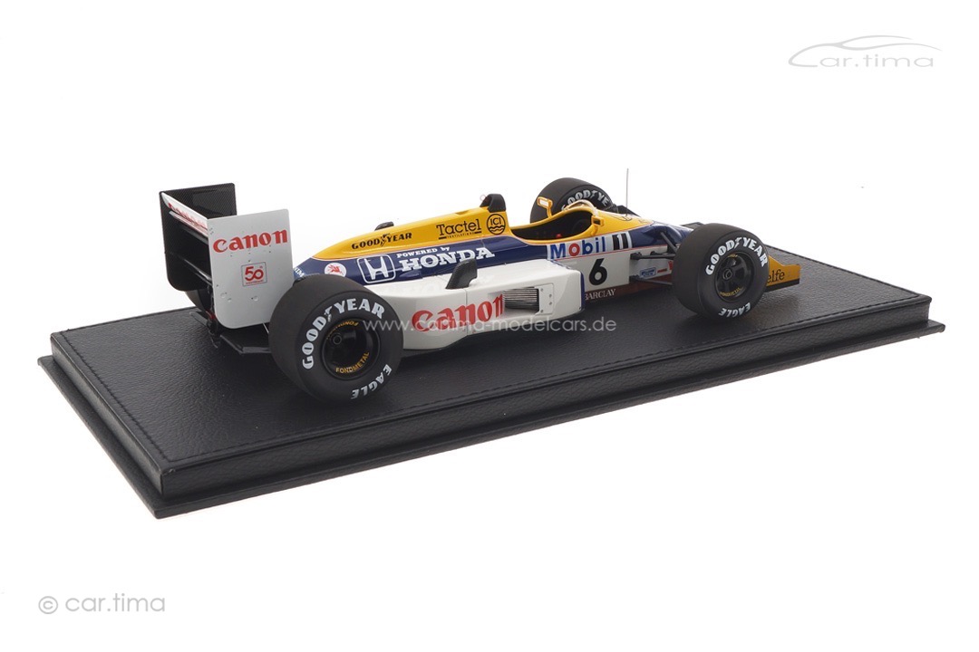 Williams FW11B GP Monza World Champion 1987 Nelson Piquet GP Replicas 1:18 GP132B Williams FW11B GP Monza World Champion 1987 Nelson Piquet GP Replicas 1:18 GP132B