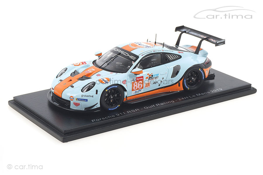 Porsche 911 (991) RSR LMGTE Am 24h Le Mans 2018 Wainwright/Barker/Preining Spark 1:43 S7946 Porsche 911 (991) RSR LMGTE Am 24h Le Mans 2018 Wainwright/Barker/Preining Spark 1:43 S7946