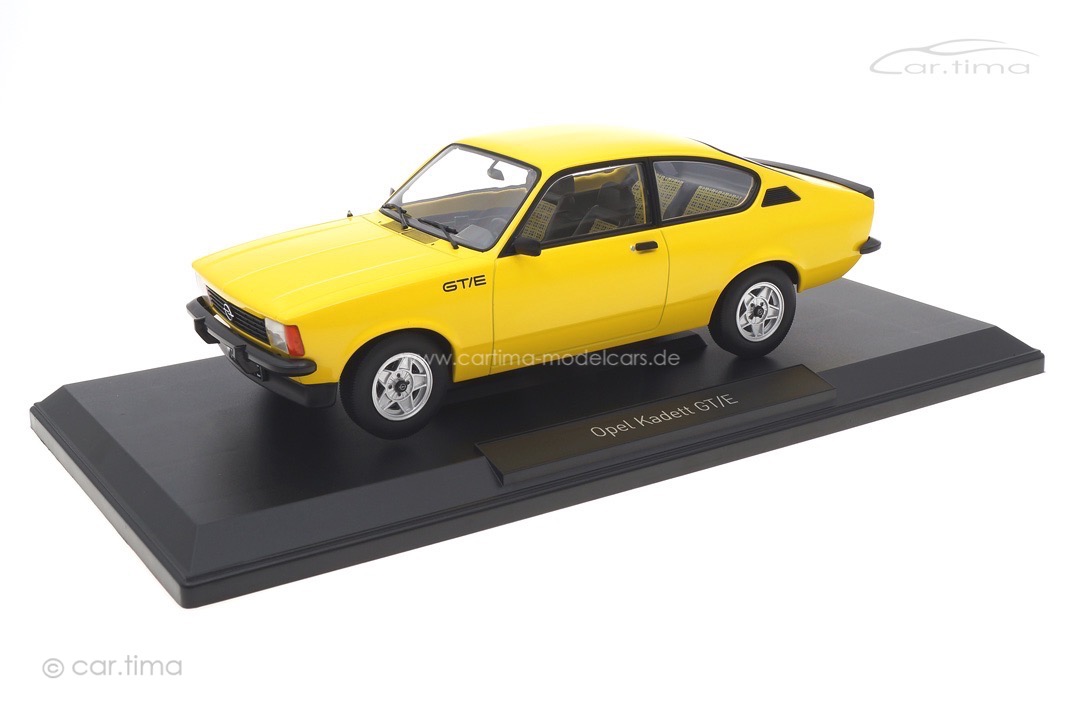 Opel Kadett C Coupe GT/E 1977 gelb Norev 1:18 183655 Opel Kadett C Coupe GT/E 1977 gelb Norev 1:18 183655