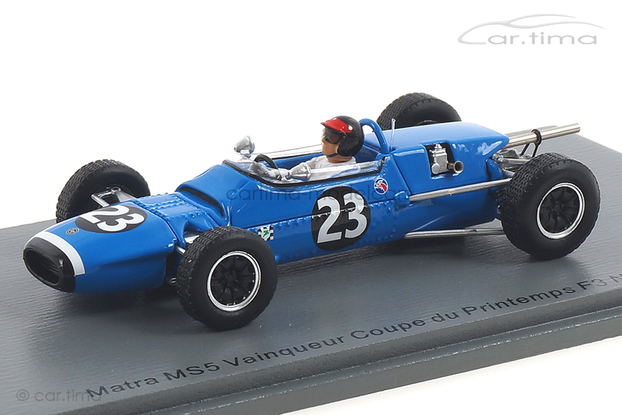 Matra MS5 Winner Coupe du Printemps F3 Nogaro 1967 Roby Weber Spark 1:43 SF188