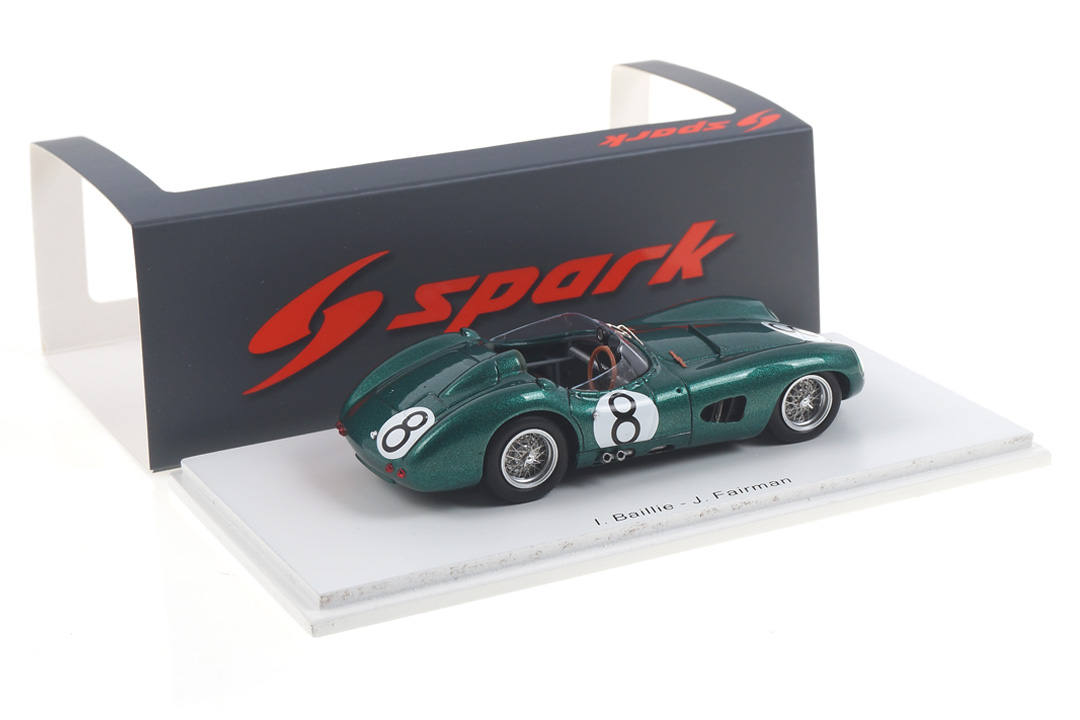 Aston Martin DBR 1 24h Le Mans 1960 Baillie/Fairman Spark 1:43 S2444 Aston Martin DBR 1 24h Le Mans 1960 Baillie/Fairman Spark 1:43 S2444