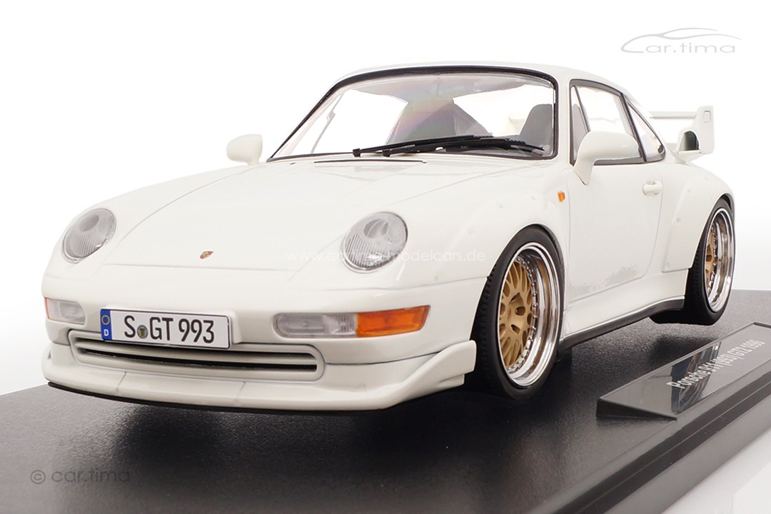 Porsche 911 (993) GT2 Weiß BBS KK Scale 1:18 KKDC181424B