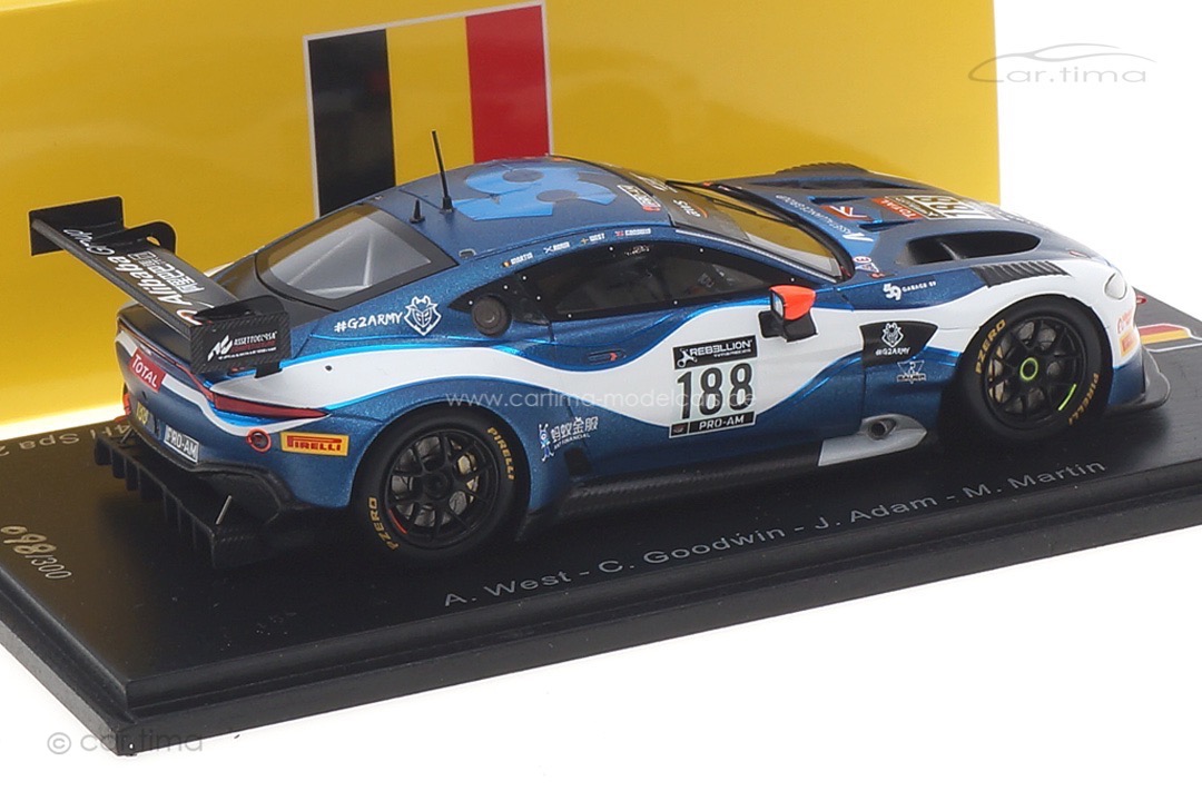 Aston Martin Vantage AMR GT3 24h Spa 2020 Adam/Goodwin/Martin/West Spark 1:43 SB384