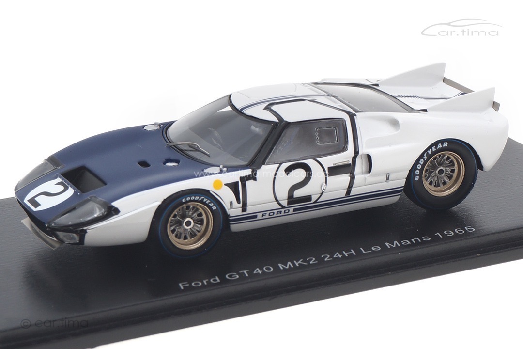 Ford GT40 MKII 24h Le Mans 1965 Amon/Hill Spark 1:43 S4533 Ford GT40 MKII 24h Le Mans 1965 Amon/Hill Spark 1:43 S4533
