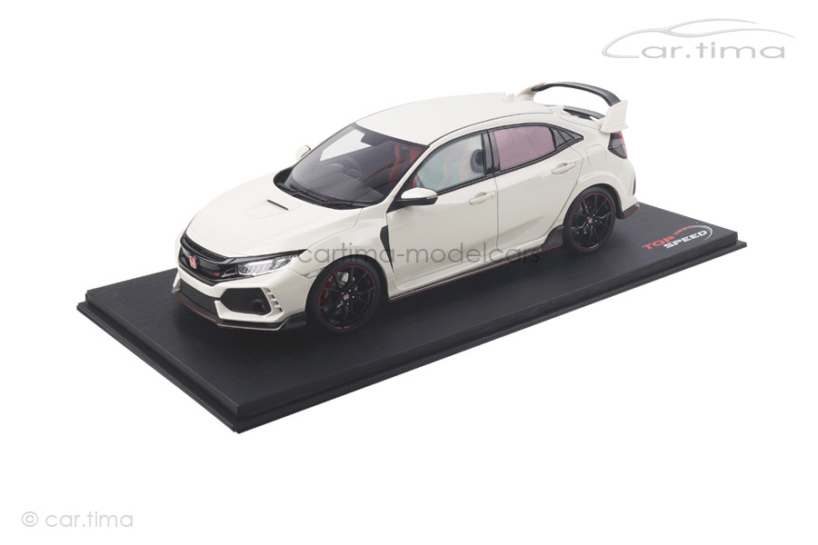 Honda Civic Type R Championship white TopSpeed 1:18 TS0156 Honda Civic Type R Championship white TopSpeed 1:18 TS0156