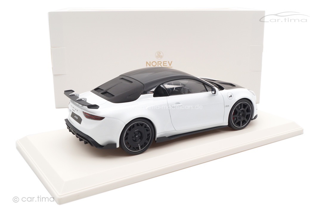 Alpine A110 R Irisé weiß Norev 1:18 185433
