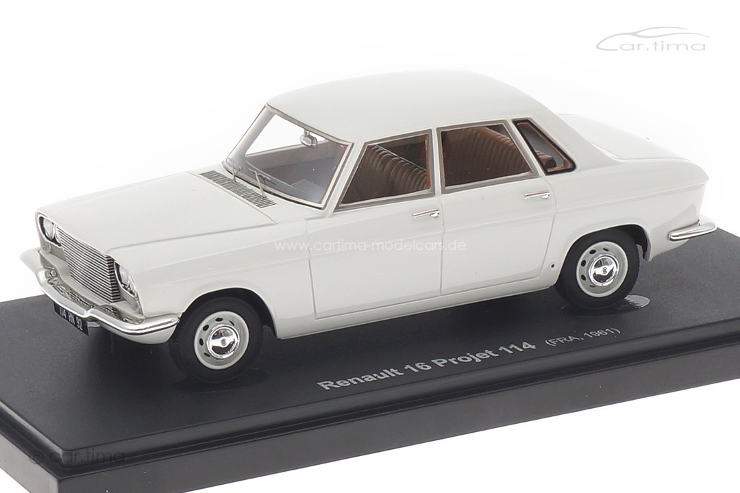 Renault 16 Projet 114 1961 weiß Avenue43 1:43 60088 Renault 16 Projet 114 1961 weiß Avenue43 1:43 60088