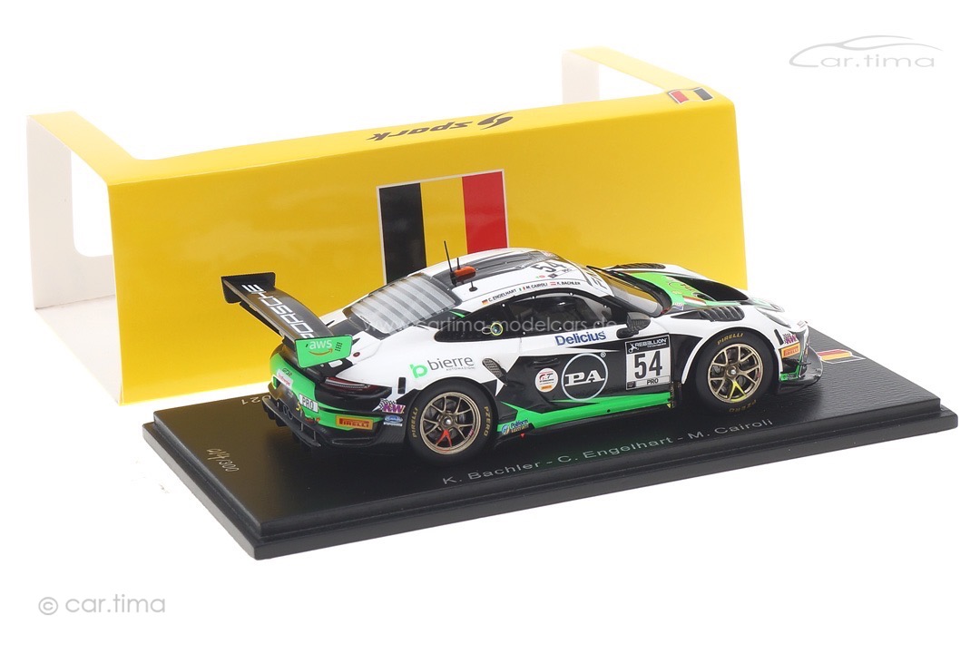 Porsche 911 GT3 R 24h Spa 2021 Bachler/Engelhart/Cairoli Spark 1:43 SB465