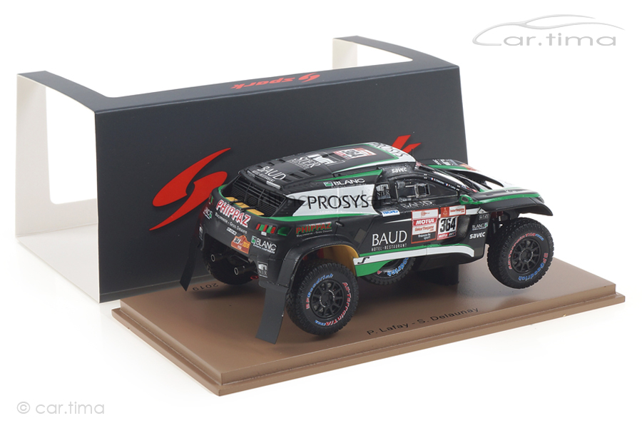 Peugeot 3008 DKR Maxi Dakar Rally 2019 Lafay/Delaunay Spark 1:43 S5630 Peugeot 3008 DKR Maxi Dakar Rally 2019 Lafay/Delaunay Spark 1:43 S5630