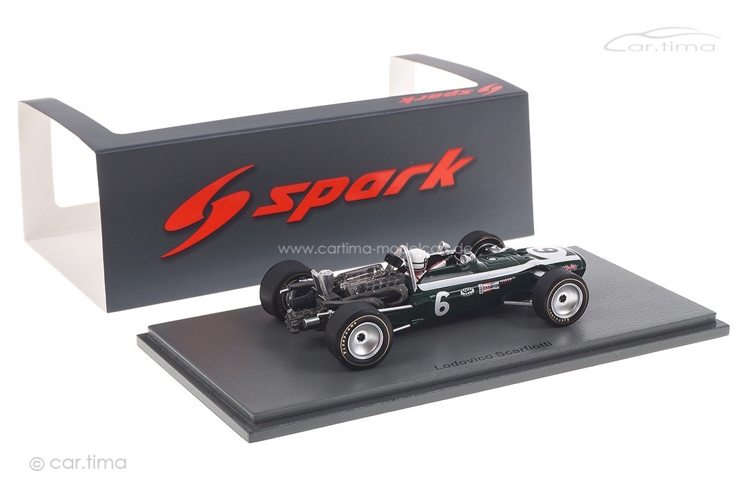 Cooper T86B GP Monaco 1968 Lodovico Scarfiotti Spark 1:43 S6983 Cooper T86B GP Monaco 1968 Lodovico Scarfiotti Spark 1:43 S6983