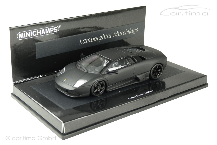 Lamborghini Murcielago matt schwarz Linea Opaca No.5 Minichamps 1:43 436103921