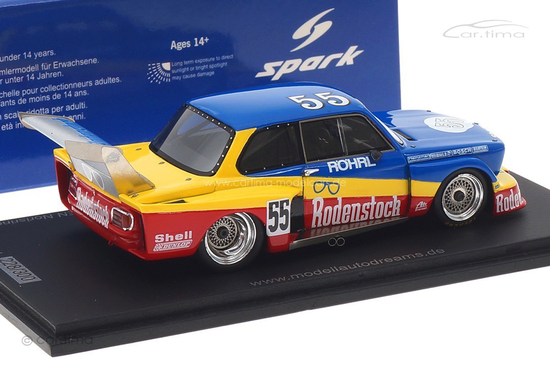 BMW 2002 Turbo DRM Norisring 1977 Walter Röhrl Spark 1:43 MAD015 BMW 2002 Turbo DRM Norisring 1977 Walter Röhrl Spark 1:43 MAD015