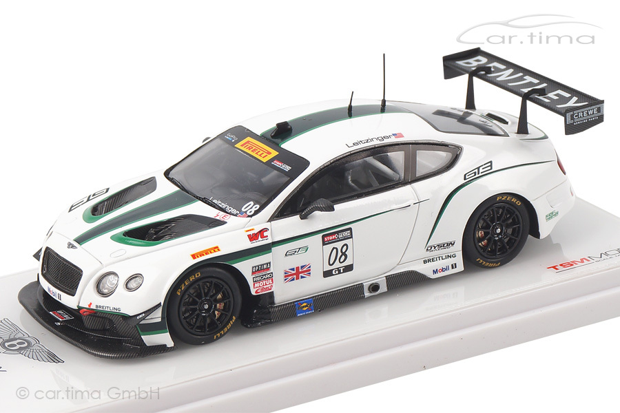 Bentley Continental GT3 Sonoma GP 2014 Leitzinger TSM 1:43 TSM154318 Bentley Continental GT3 Sonoma GP 2014 Leitzinger TSM 1:43 TSM154318