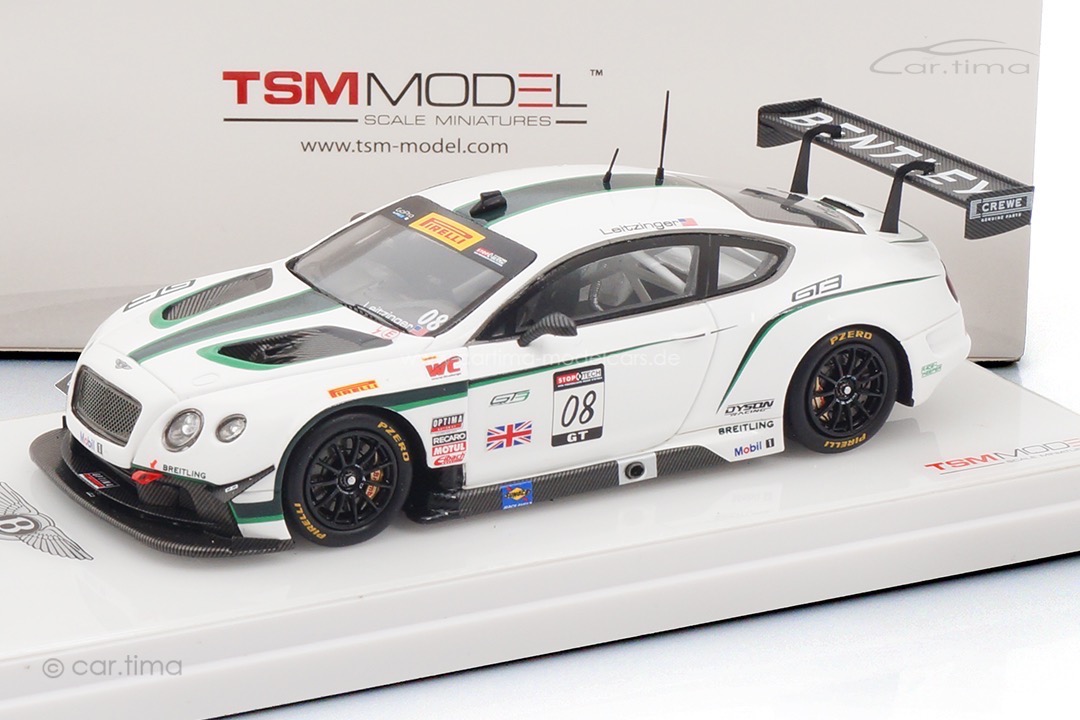 Bentley Continental GT3 Sonoma GP 2014 Leitzinger TSM 1:43 TSM154318