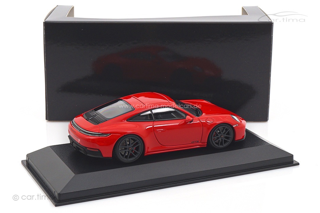 Porsche 911 (992.2) Carrera GTS Indischrot Minichamps 1:43 410064120
