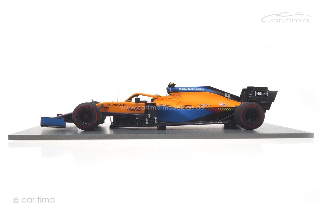 McLaren MCL35M GP Emilia Romagna 2021 Lando Norris Spark 1:18 18S585 McLaren MCL35M GP Emilia Romagna 2021 Lando Norris Spark 1:18 18S585