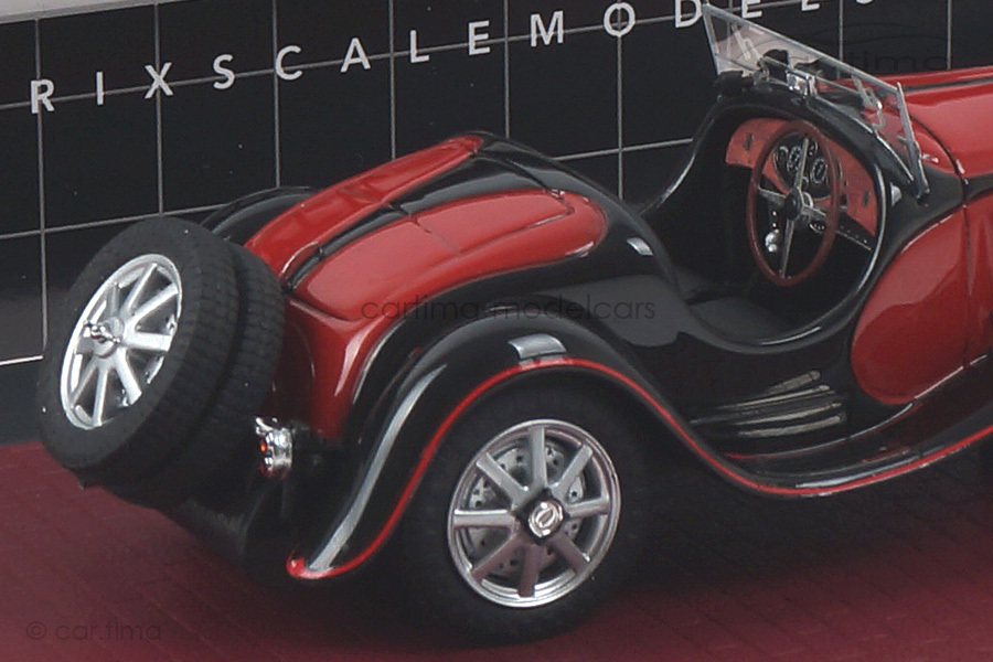 Bugatti T55 Roadster schwarz/rot Matrix 1:43 MX40205-072