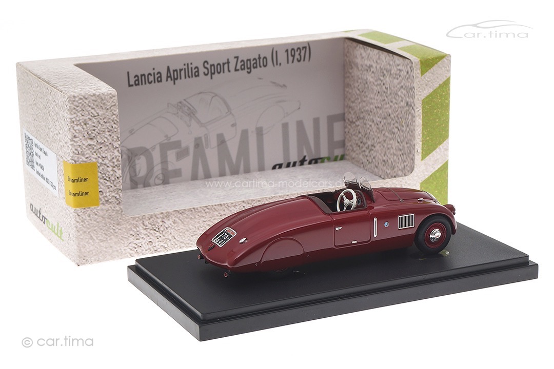 Lancia Aprilia Sport Zagato 1937 rot autocult 1:43 04036 Lancia Aprilia Sport Zagato 1937 rot autocult 1:43 04036