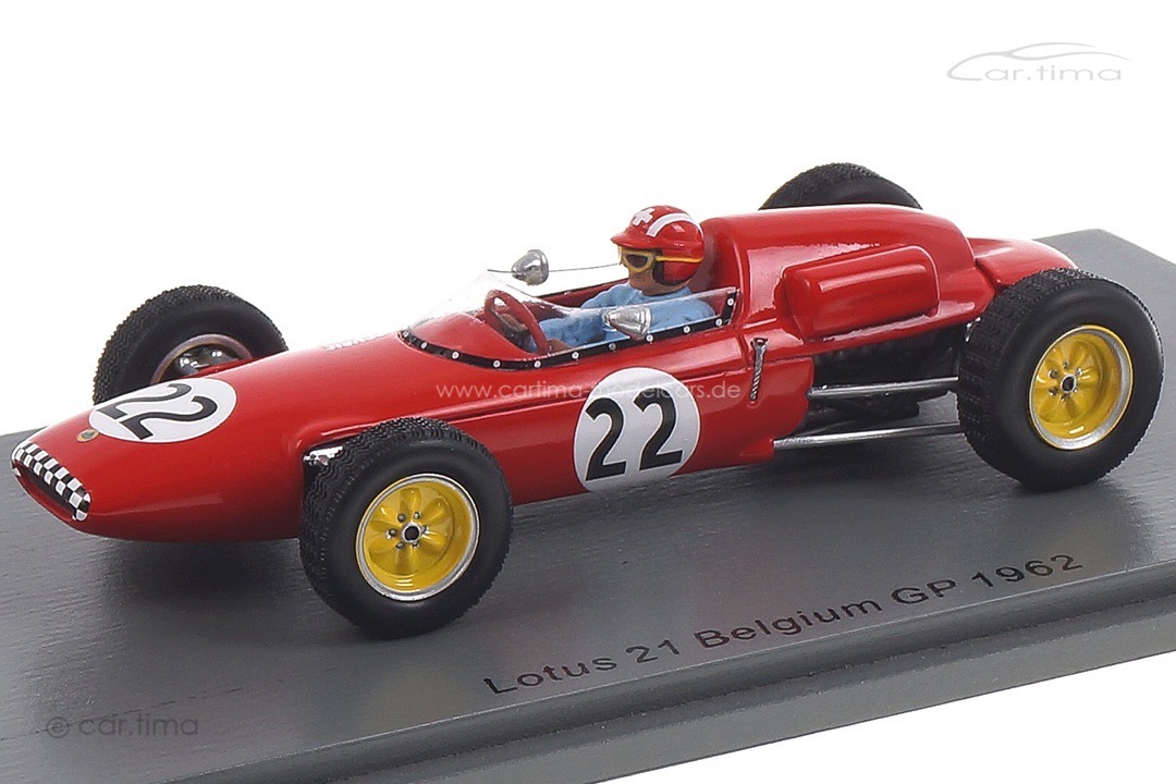Lotus 21 GP Belgien 1962 Jo Siffert Spark 1:43 S7117