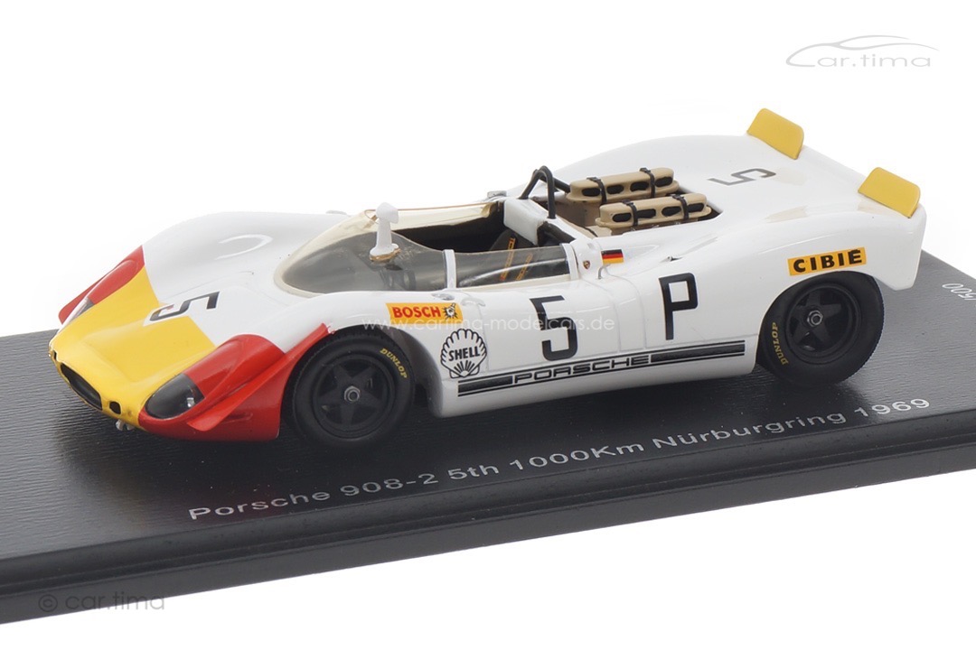Porsche 908-2 1000Km Nürburgring 1969 Kauhsen/von Wendt Spark 1:43 SG827 Porsche 908-2 1000Km Nürburgring 1969 Kauhsen/von Wendt Spark 1:43 SG827