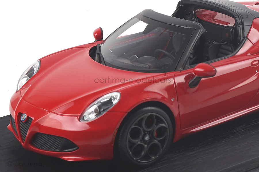 Alfa Romeo 4C Spider Rosso Alfa TopSpeed 1:18 TS0016 Alfa Romeo 4C Spider Rosso Alfa TopSpeed 1:18 TS0016