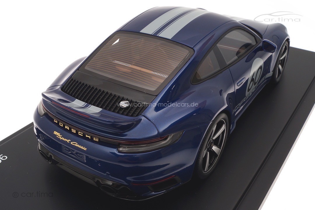 Porsche 911 (992) Sport Classic Enzianblaumet. Spark 1:18 WAP0210100PSCB