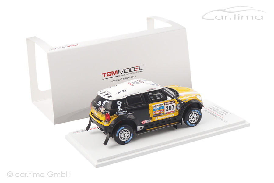 Mini Countryman All4 Racing Rallye Dakar 2013 Novitskiy/Zhiltsov TSM 1:43 TSM144344 Mini Countryman All4 Racing Rallye Dakar 2013 Novitskiy/Zhiltsov TSM 1:43 TSM144344