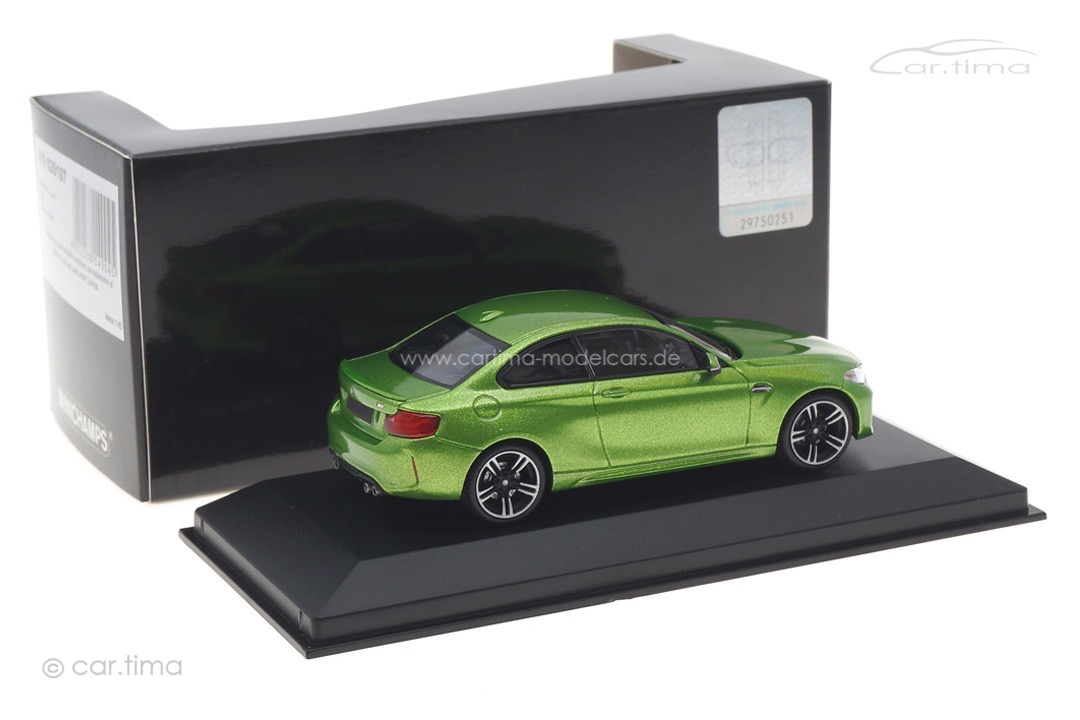 BMW M2 Coupé 2016 grün met. Minichamps 1:43 410026107 BMW M2 Coupé 2016 grün met. Minichamps 1:43 410026107