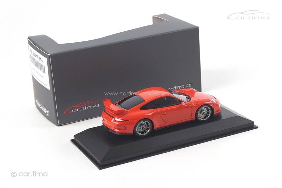 Porsche 911 (991) GT3 Lava orange Minichamps car.tima EXCLUSIVE 1:43 CA04316014 Porsche 911 (991) GT3 Lava orange Minichamps car.tima EXCLUSIVE 1:43 CA04316014