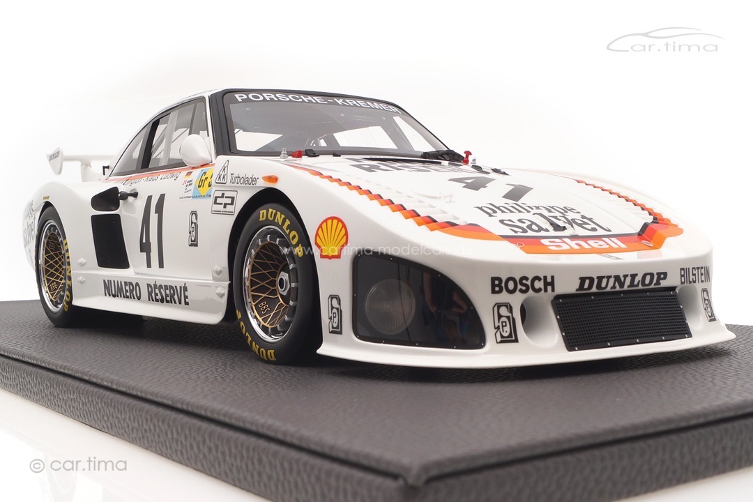 Porsche 935 K3 Winner 24h Le Mans 1979 Ludwig/Whittington/Whittington Top Marques 1:12 TMR12-17E Porsche 935 K3 Winner 24h Le Mans 1979 Ludwig/Whittington/Whittington Top Marques 1:12 TMR12-17E