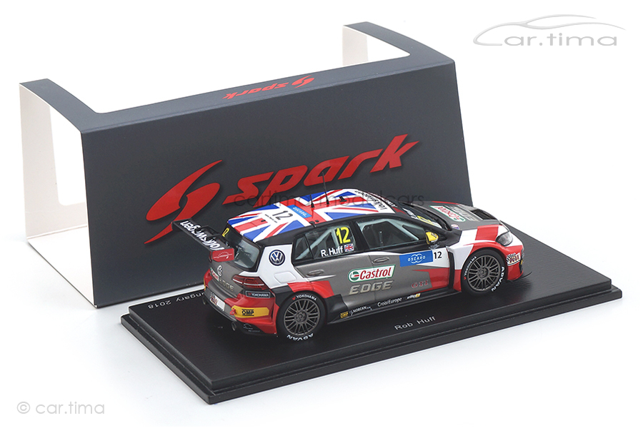 Volkswagen Golf GTI TCR Winner Ungarn 2018 Rob Huff Spark 1:43 S5056 Volkswagen Golf GTI TCR Winner Ungarn 2018 Rob Huff Spark 1:43 S5056