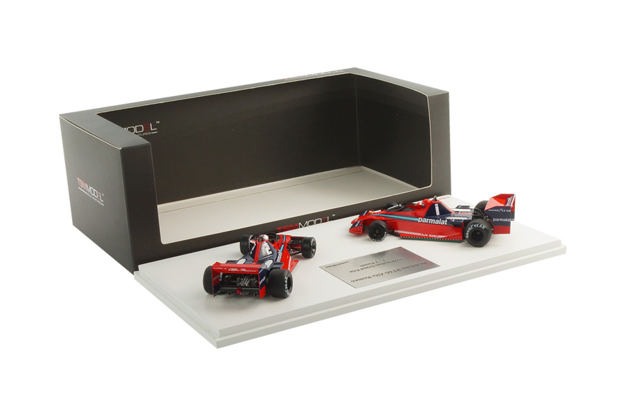 Set Alfa Brabham BT46 GP Italian 1-2 Finish 1978 Niki Lauda/John Watson TSM 1:43 TSM124305