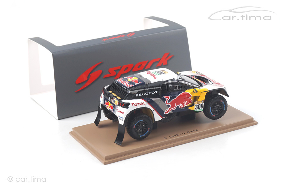 Peugeot 3008 DKR Dakar 2017 Loeb/Elena Spark 1:43 S5610 Peugeot 3008 DKR Dakar 2017 Loeb/Elena Spark 1:43 S5610
