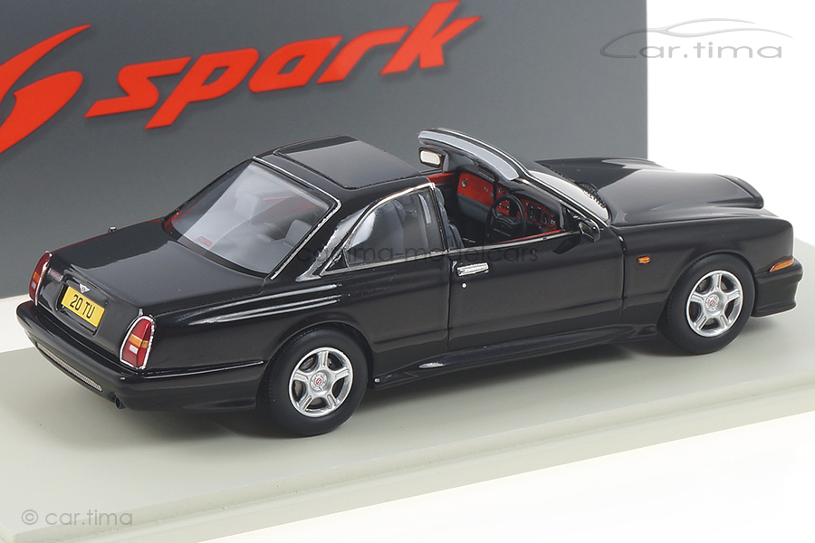 Bentley Continental SC 1999 schwarz Spark 1:43 S4893 Bentley Continental SC 1999 schwarz Spark 1:43 S4893