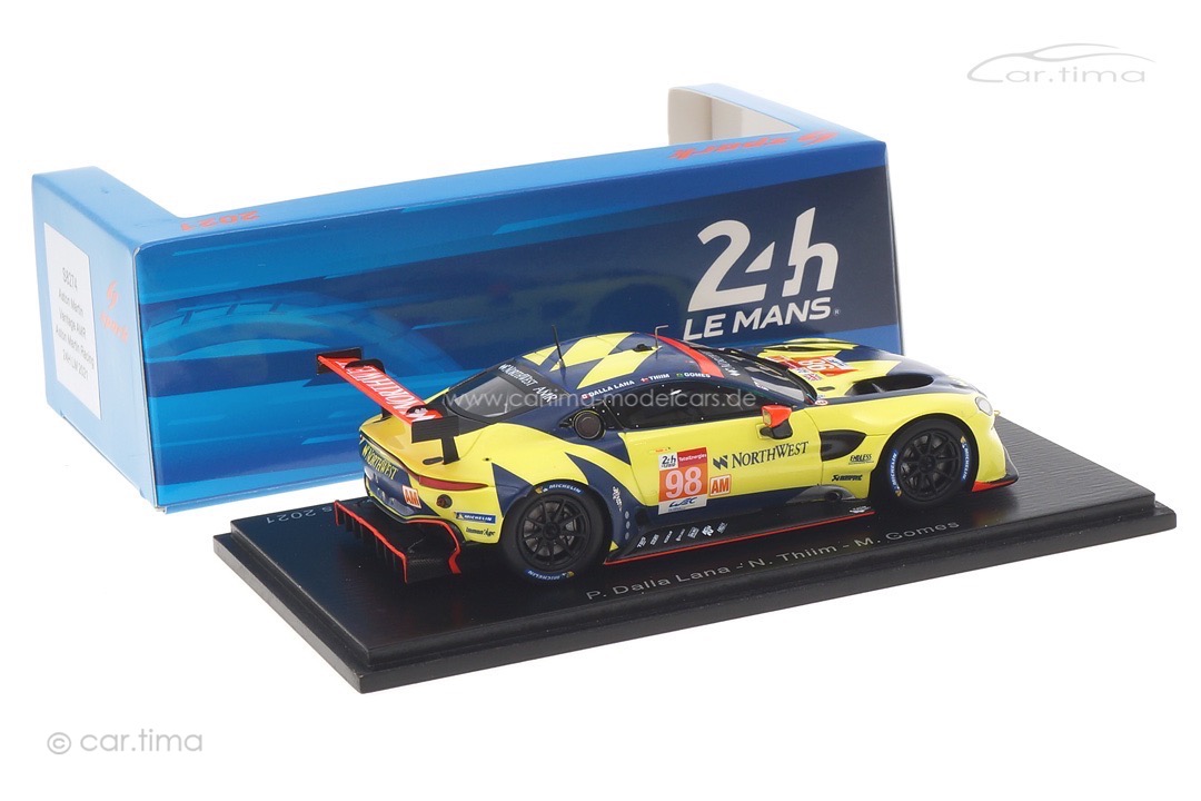 Aston Martin Vantage AMR 24h Le Mans 2021 Dalla Lama/Gomes/Thiim Spark 1:43 S8274