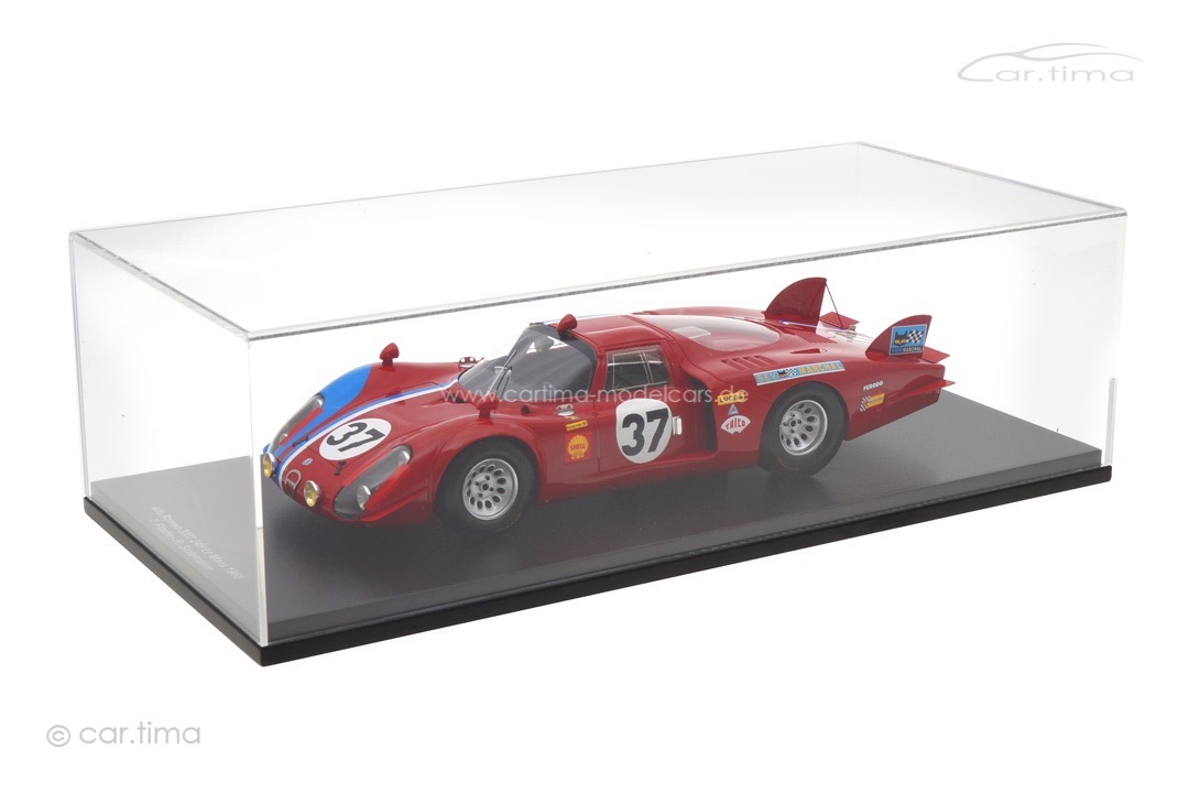 Alfa Romeo 33/2 24h Le Mans 1968 Pilette/Slotemaker Spark 1:18 18S512 Alfa Romeo 33/2 24h Le Mans 1968 Pilette/Slotemaker Spark 1:18 18S512