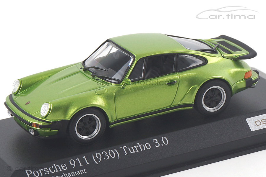 Porsche 911 (930) Turbo 3.0 Vipergrün-diamant Minichamps 1:43 CA04316027