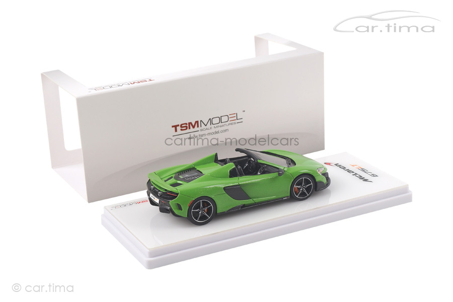 McLaren 675LT Spider Mantis green TSM 1:43 TSM430203 McLaren 675LT Spider Mantis green TSM 1:43 TSM430203