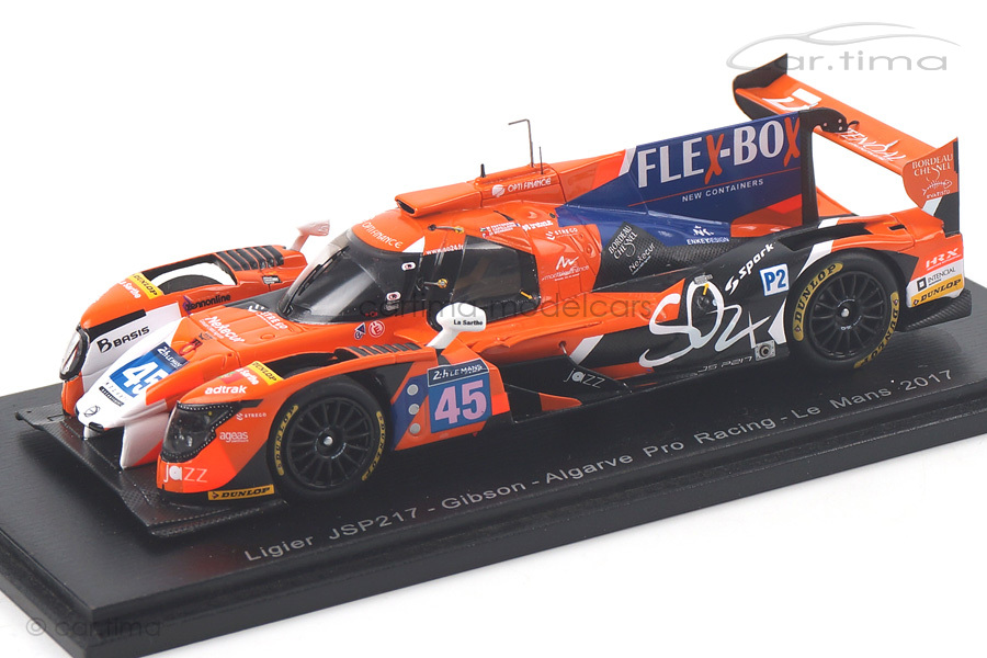 Ligier JS P217 24h Le Mans 2017 Patterson/McMurry/Capillaire Spark 1:43 S5828 Ligier JS P217 24h Le Mans 2017 Patterson/McMurry/Capillaire Spark 1:43 S5828