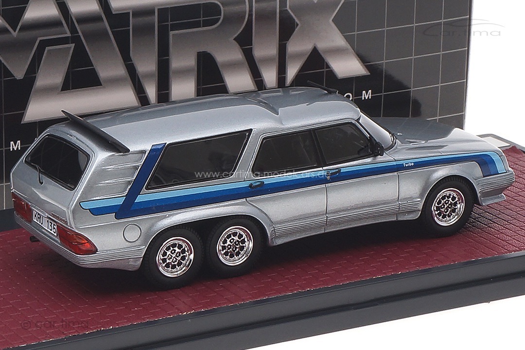 Saab 906 Turbo Concept 1984 silber Matrix 1:43 MX41801-042 Saab 906 Turbo Concept 1984 silber Matrix 1:43 MX41801-042