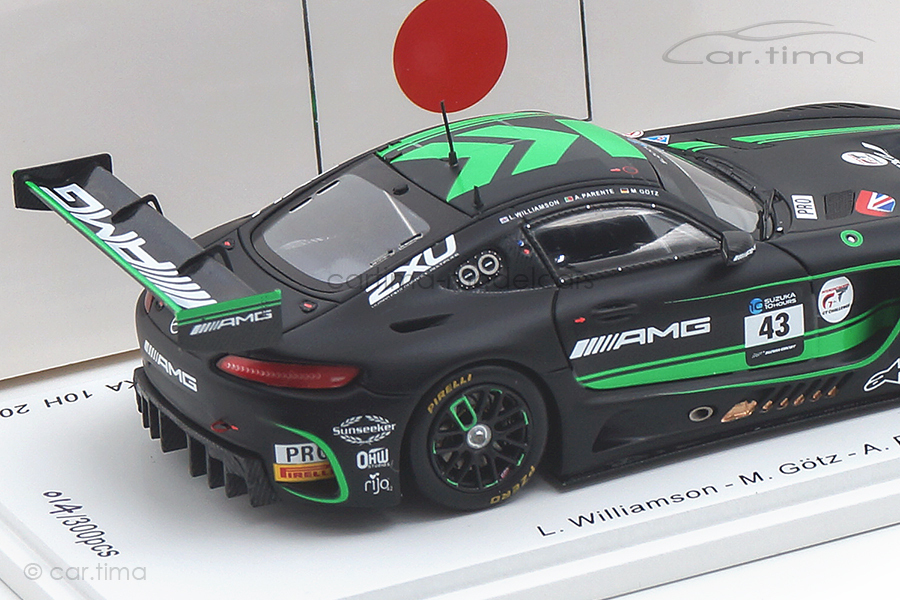Mercedes-AMG GT3 10h Suzuka 2018 Götz/Parente/Williamson Spark 1:43 SJ060 Mercedes-AMG GT3 10h Suzuka 2018 Götz/Parente/Williamson Spark 1:43 SJ060