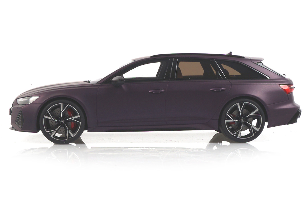 Audi RS6 Avant Merlin purple matt GT Spirit 1:18 GT825 Audi RS6 Avant Merlin purple matt GT Spirit 1:18 GT825