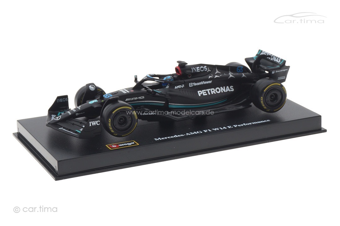 Mercedes-AMG Petronas F1W14 E Performance GP 2023 George Russell Bburago 1:43 18-38081RUS Mercedes-AMG Petronas F1W14 E Performance GP 2023 George Russell Bburago 1:43 18-38081RUS