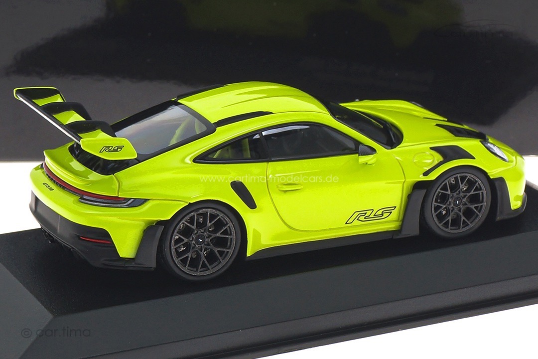 Porsche 911 (992) GT3 RS Acidgrün/Rad schwarz Minichamps 1:43 410062111 Porsche 911 (992) GT3 RS Acidgrün/Rad schwarz Minichamps 1:43 410062111